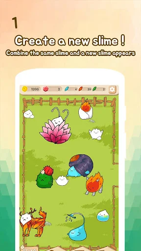 I-download ang Slime Evolution: Alagaan ang Iyong Cute na Slime! - Screenshot 1