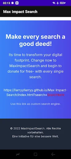 I-download ang Max Impact Search Engine – Mag-search at Tumulong - Screenshot 7