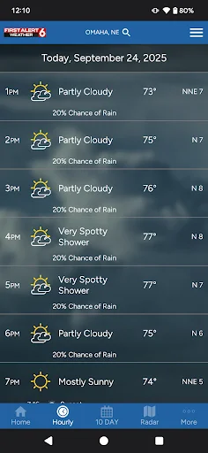 I-download ang First Alert 6 Weather – Pinakabagong Update Libre - Screenshot 2