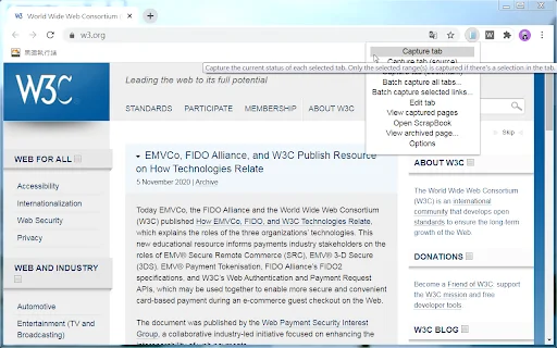 I-download ang WebScrapBook: I-save at I-organisa ang mga Web Page - Screenshot 1