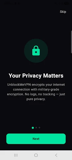 I-download ang UnblockMeVPN: Mabilis at Ligtas na VPN para sa Iyo - Screenshot 5
