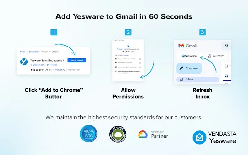 Vendasta Yesware para sa Gmail – I-download ang Sales Tool na Ito - Screenshot 5