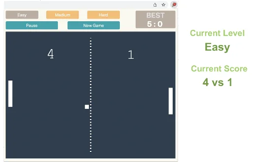 Table Tennis Extension: Maglaro ng Classic Arcade Game sa Chrome - Screenshot 1