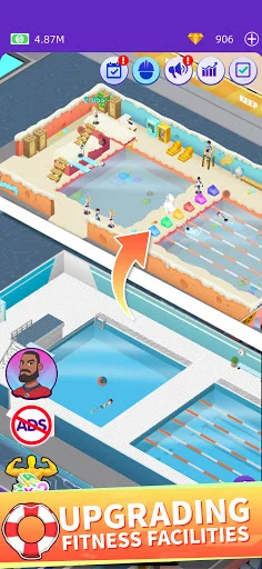 I-download ang Idle GYM Sports – Pinakamahusay na Gym Simulator - Screenshot 2