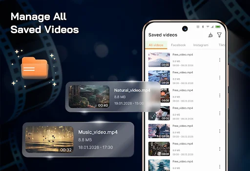 Video Downloader: Video Player – I-download ang Videos nang Libre - Screenshot 6