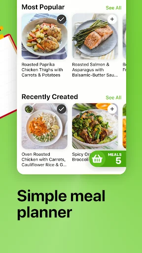 I-download ang Mealime: Meal Plans at Healthy Recipes – Libreng App - Screenshot 4