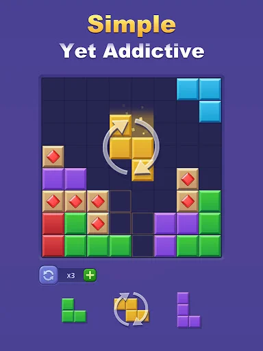 I-download ang Block Dash® Color Block Puzzle – Pinakamahusay na Offline Game - Screenshot 16