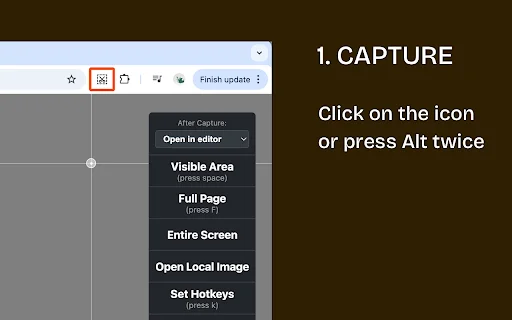 Handy Screenshot: Ang Pinakamahusay na Full Page Screen Capture Tool - Screenshot 1