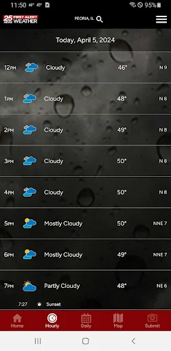 I-download ang WEEK 25 First Alert Weather – Tumpak na Forecast - Screenshot 2
