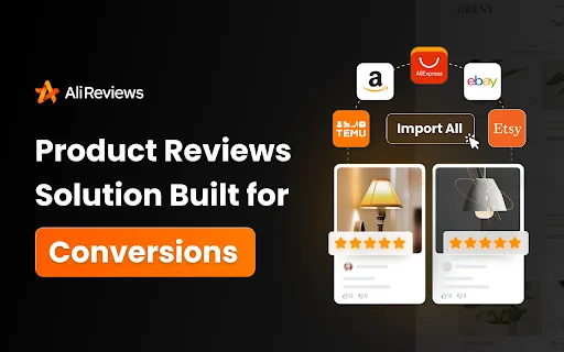 Ali Reviews: I-import ang Reviews mula sa Temu at eBay nang Madali - Screenshot 1
