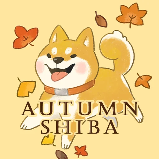 Autumn Shiba Dog Theme – I-download ang Cute na Wallpaper Libre