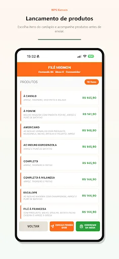 I-download ang WPS Garçom – Mabilis na Sistema para sa Restawran - Screenshot 3