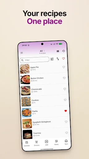 My Recipe Box: I-download ang Pinakamahusay na Recipe Organizer - Screenshot 1