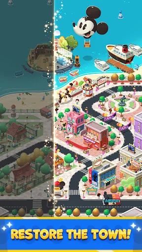 I-download ang Disney Pop Town – Masayang Match 3 Puzzle Game - Screenshot 10