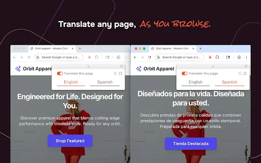 Download Language IO Secure Page Translator – Translate 150+ Languages - Screenshot 3