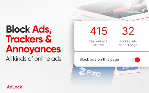 I-download ang AdLock: Pinakamahusay na Adblocker para sa Chrome - Screenshot 1