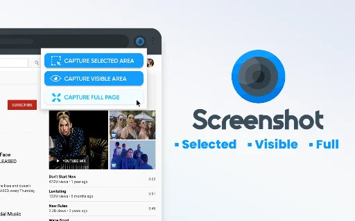 Screenshot Tool – Screen Capture at Editor para sa Chrome - Screenshot 1