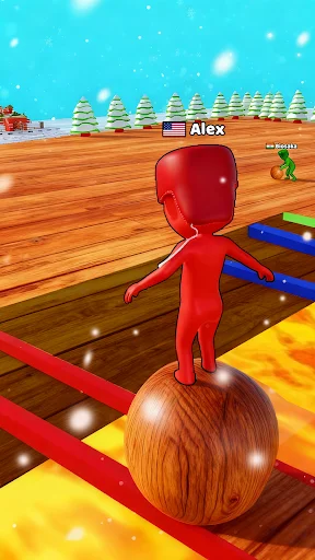 Download Snow Race 3D™ Latest – Maging Snowball Master Libre - Screenshot 1