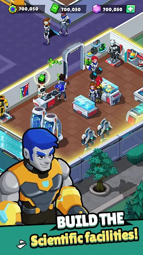 I-download ang Idle Superpower School – Gabayan ang mga Superman - Screenshot 4