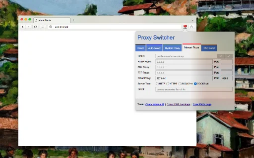 Proxy Switcher and Manager – Pamahalaan ang Proxy nang Madali - Screenshot 1