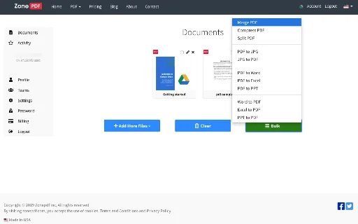 Merge PDF Online – Pagsamahin ang mga PDF File nang Mabilis at Libre - Screenshot 3
