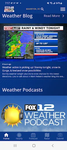 I-download ang FOX12 Weather – Tumpak na Lokal na Pagtataya - Screenshot 2
