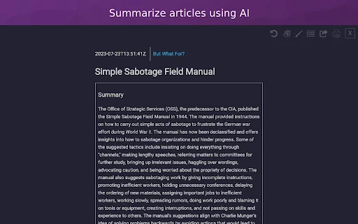 I-download ang Just Read: Ang Pinakamahusay na Reader Extension - Screenshot 3