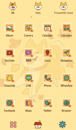 Autumn Shiba Dog Theme – I-download ang Cute na Wallpaper Libre - Screenshot 3