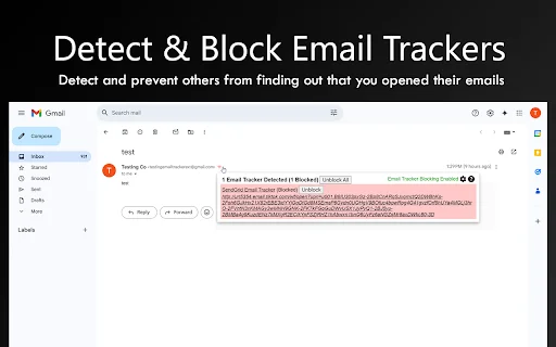 I-download ang Email Tracker + Pixelblock – Libreng Email Tracker - Screenshot 3