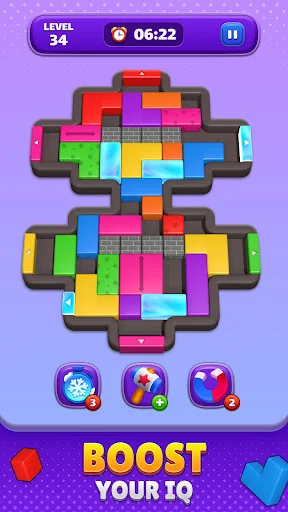 I-download ang Block Slider: Color Jam – Hamong Puzzle na Nakakaaliw - Screenshot 6