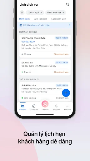 I-download ang KiotViet Salon App – Pamahalaan ang Appointments - Screenshot 2