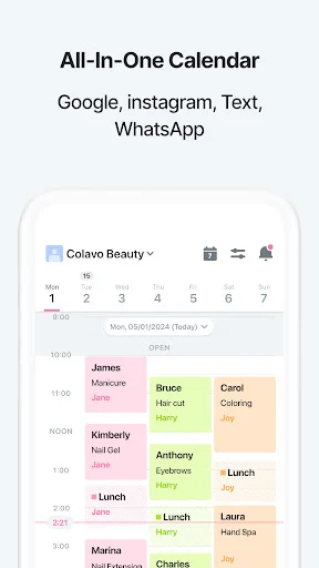 I-download ang COLAVOSALON App – Mobile Management para sa Stylist - Screenshot 7
