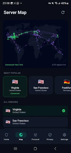 I-download ang Califax VPN: Quantum-Safe VPN para sa Seguridad - Screenshot 5