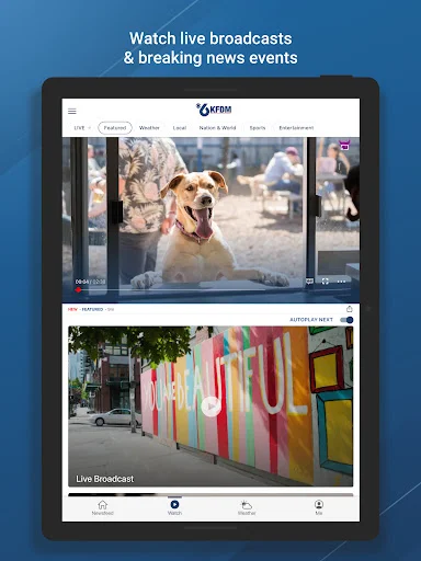 I-download ang KFDM News 6 – Lokal na Balita at Panahon - Screenshot 6