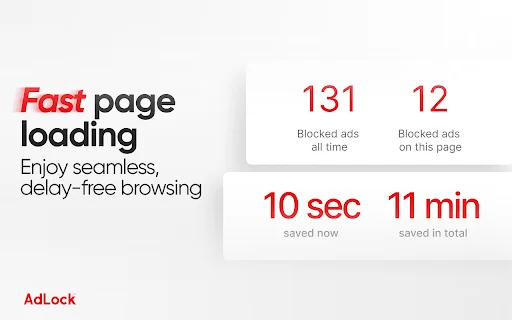 I-download ang AdLock: Pinakamahusay na Adblocker para sa Chrome - Screenshot 3