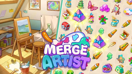 I-download ang Merge Artist: Pinakamahusay na Merge Games APK - Screenshot 2