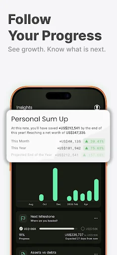 Net Worth Tracker – Worth it: I-track ang Iyong Yaman Ngayon - Screenshot 4