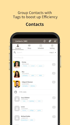 I-download ang TexTory CRM – Pamahalaan ang Iyong Calls at SMS - Screenshot 3