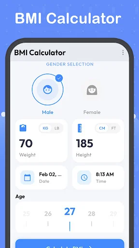 Download BMI Calculator-Weight record – AI Fitness Guide - Screenshot 1