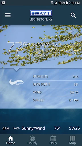 I-download ang WKYT FirstAlert Weather – Tumpak na Panahon - Screenshot 1