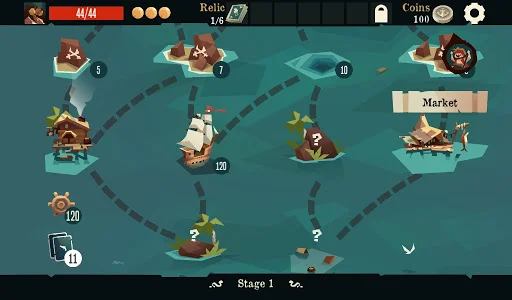 I-download ang Pirates Outlaws – Pinakamahusay na Roguelike Card Game - Screenshot 3