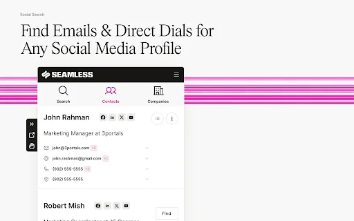 I-download ang Seamless.AI: Mabilis na Sales Intelligence Tool - Screenshot 2