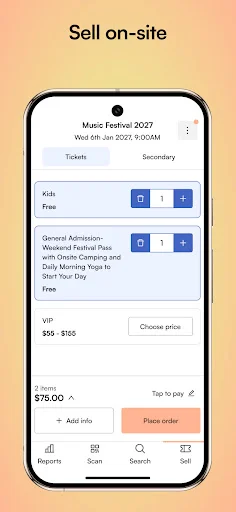 I-download ang Humanitix for Hosts – Mabilis na Event Check-in - Screenshot 2