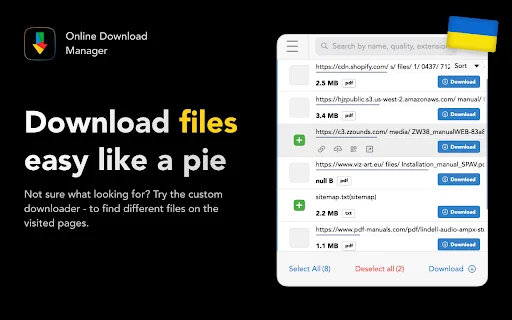Online Download Manager: Mabilis na Video Downloader para sa Chrome - Screenshot 4