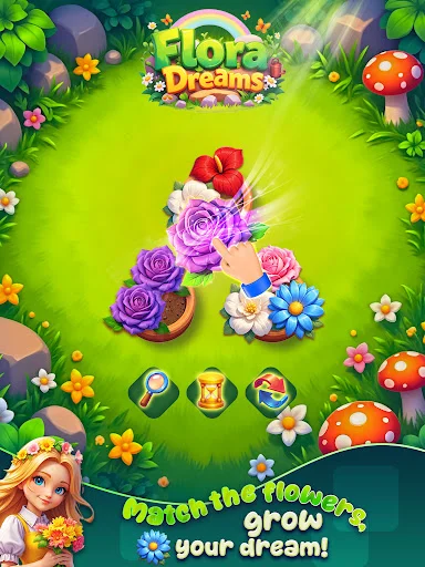 I-download ang Flora Dreams – Pag-aayos ng Bulaklak at Puzzle Game - Screenshot 14