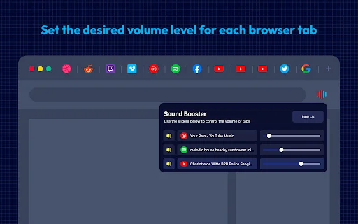 Sound Booster – Boost My Bass | Pinakamahusay na Volume Booster - Screenshot 2