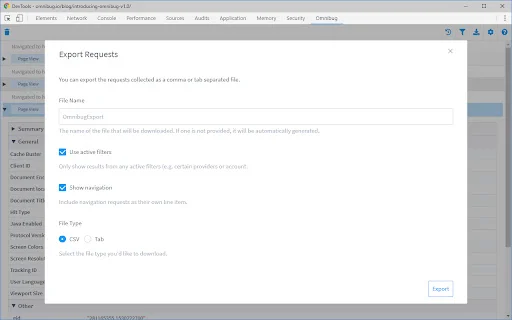 I-download ang Omnibug Extension: Debugging Tool para sa Marketers - Screenshot 3