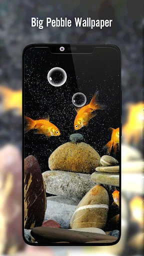Fish On Screen 3D Wallpaper – I-download ang Live Fish Wallpaper - Screenshot 6