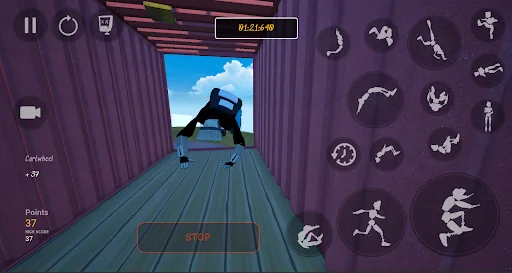 I-download ang Ragkour: The Parkour Game – Pinakamahusay na FreeRunning - Screenshot 3