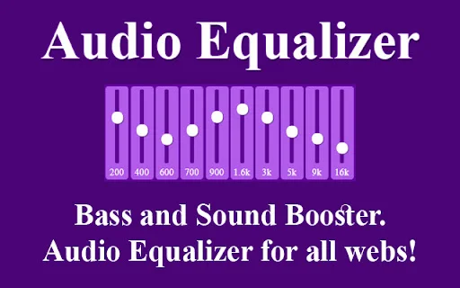 I-download ang Audio Equalizer – EQ para sa Chrome: Palakasin ang Sound - Screenshot 3